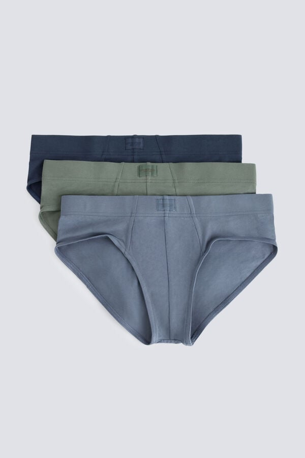 Springfield Pack 3 comfort briefs blue