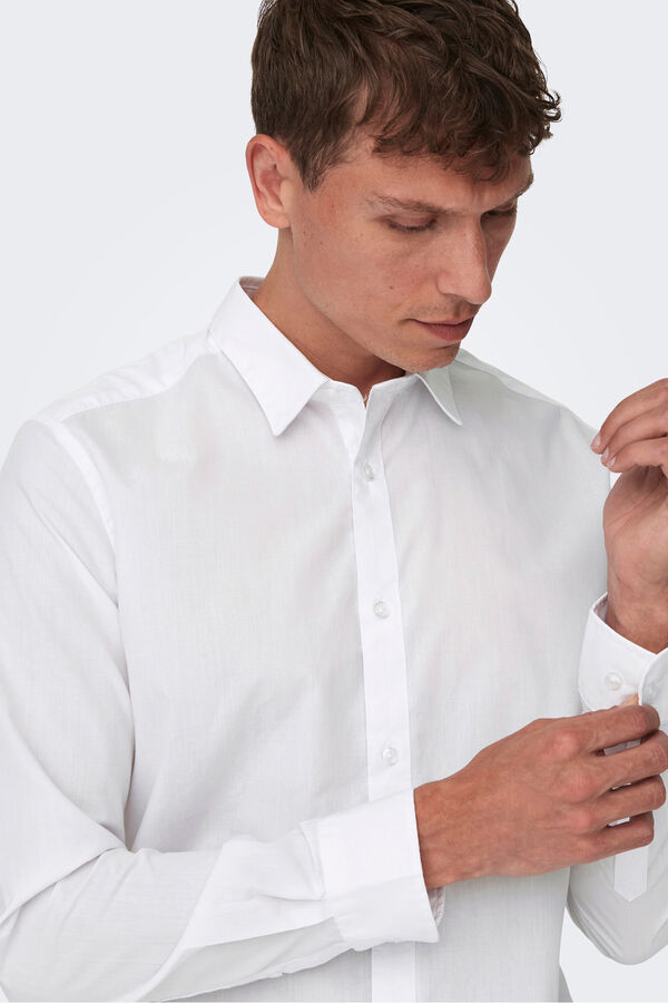 Only & Sons Hemd​ Wei&szlig;