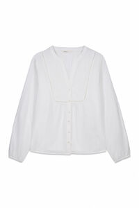 Springfield Embroidered long sleeve blouse