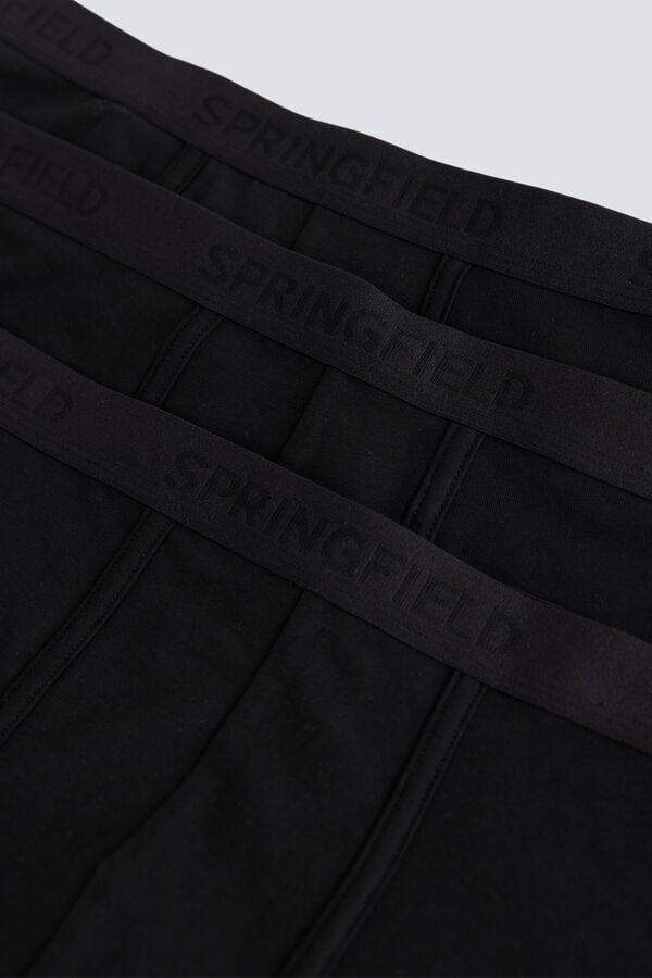 Springfield Pack 3 basic boxers black