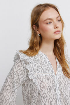 Springfield Blouse &agrave; volume et volants