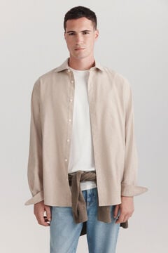 Springfield Chemise oxford en tencel