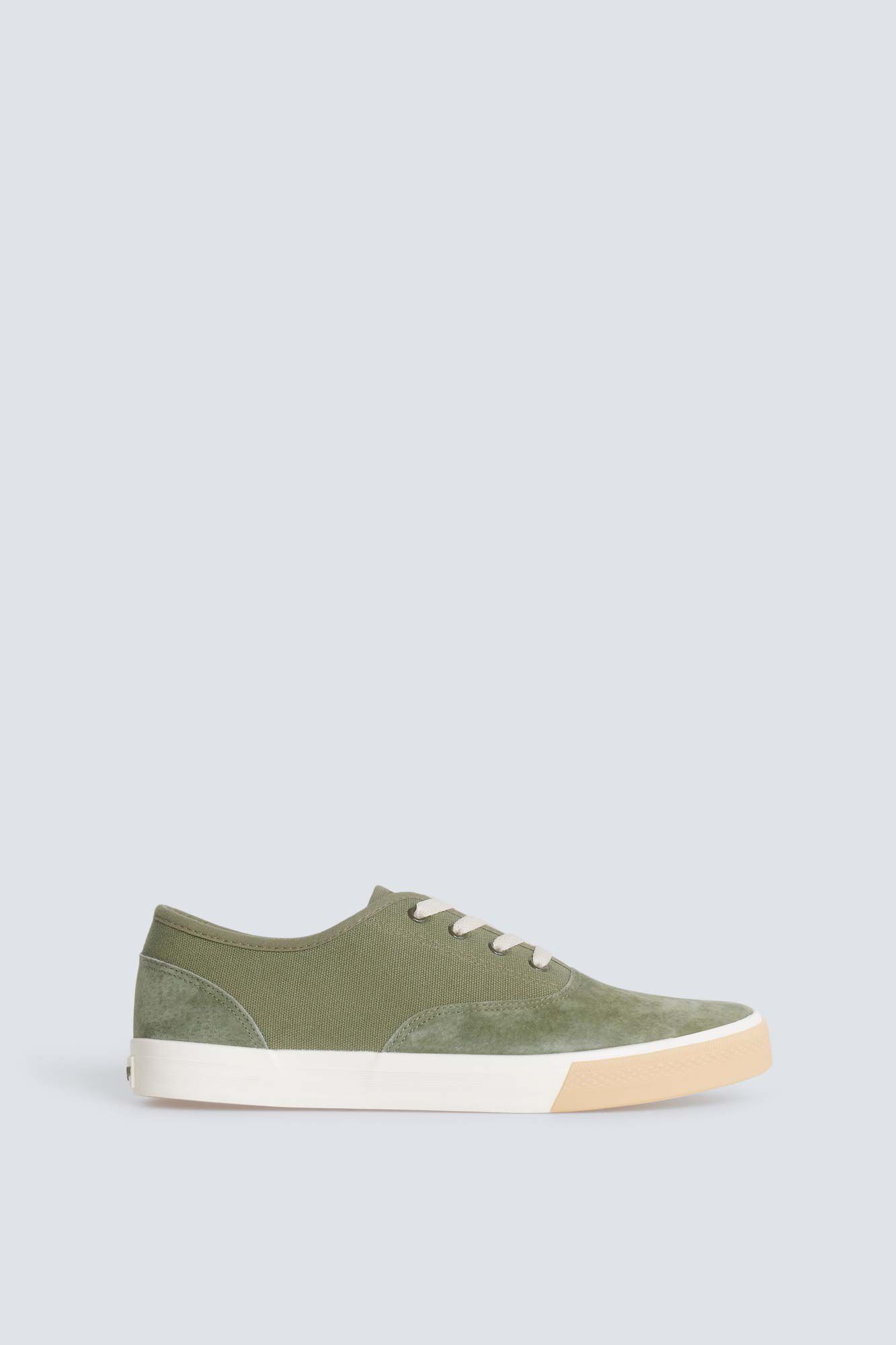 Springfield Combined leather sneaker
