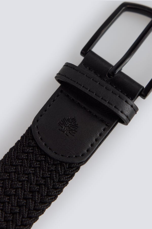 Springfield Braided basic belt black