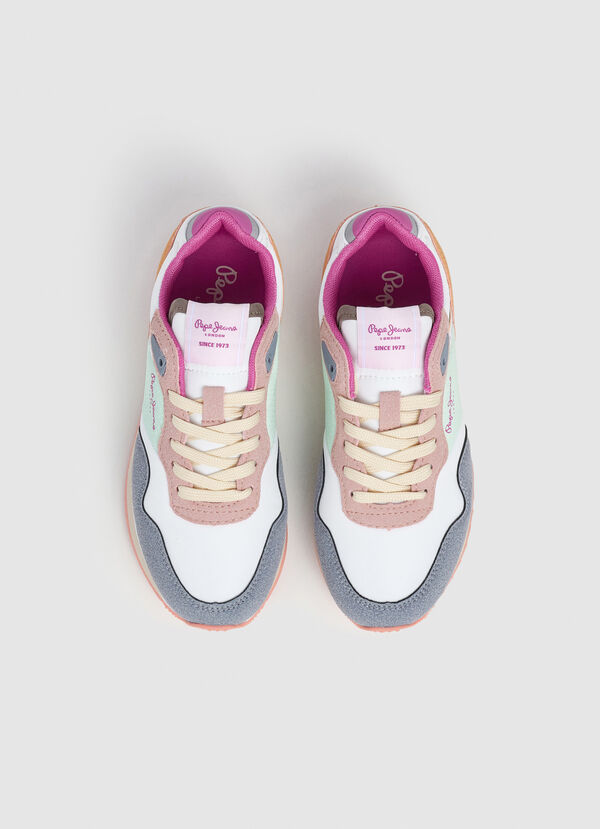 Pepe Jeans London Logo Sneakers blue