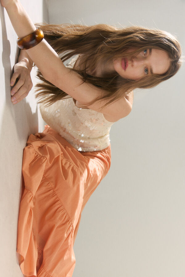 High Spirits Solera Skirt tostado