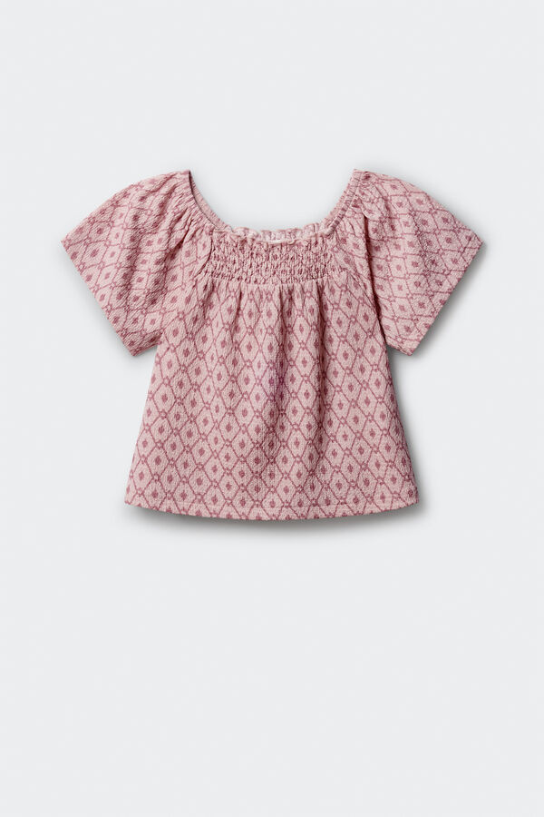 Springfield Kids Blusa ikat ni&ntilde;a morado/lila