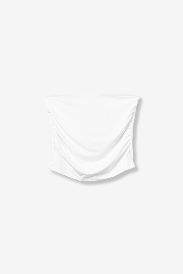 Tiffosi Young Top super ajustado white