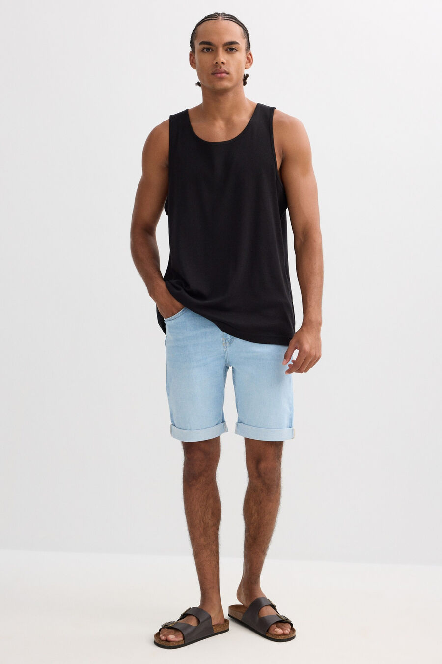 Bermuda vaquera skinny