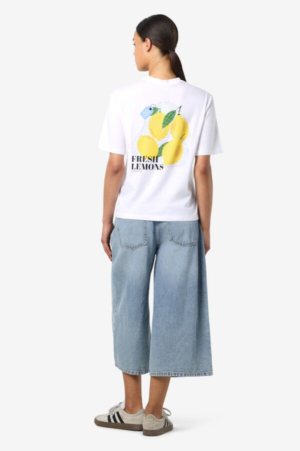 Noisy May Printed T-shirt white