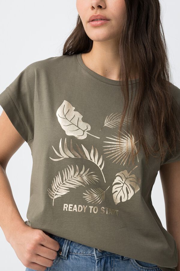 Tiffosi Short-sleeved T-shirt beige