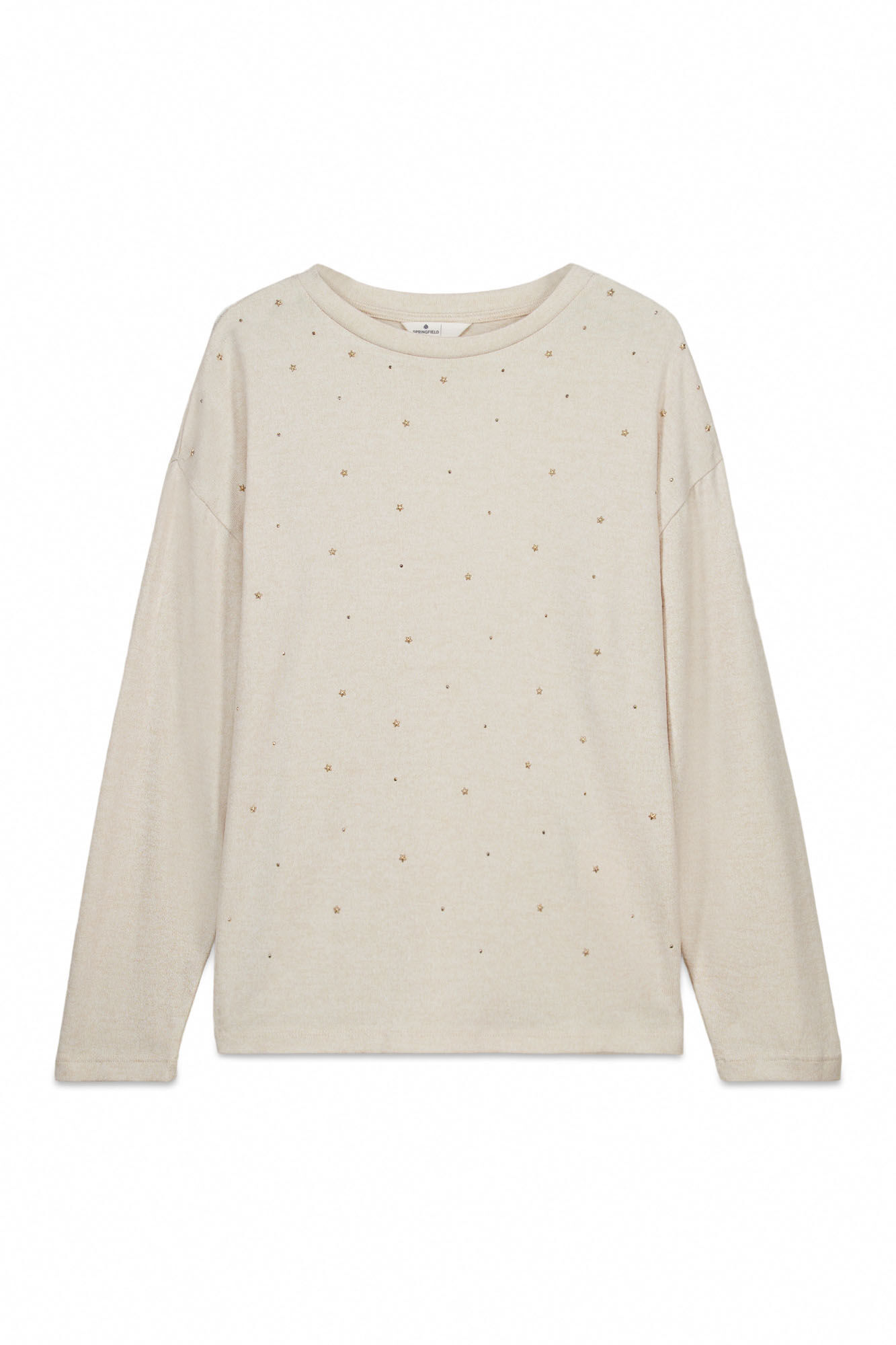 Springfield Front studded T-shirt