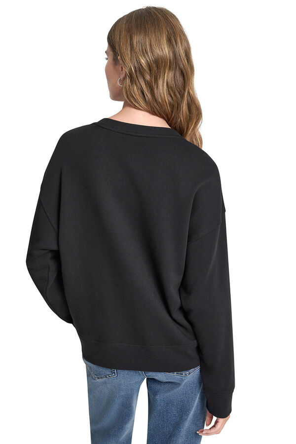 DKNY Logo sweatshirt black