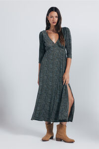 Springfield Floral print midi dress