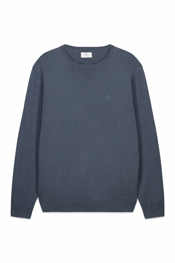 Springfield Basic logo jumper Springfield blue