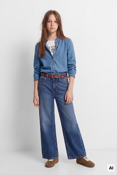 Springfield Kids Dečije culotte farmerke