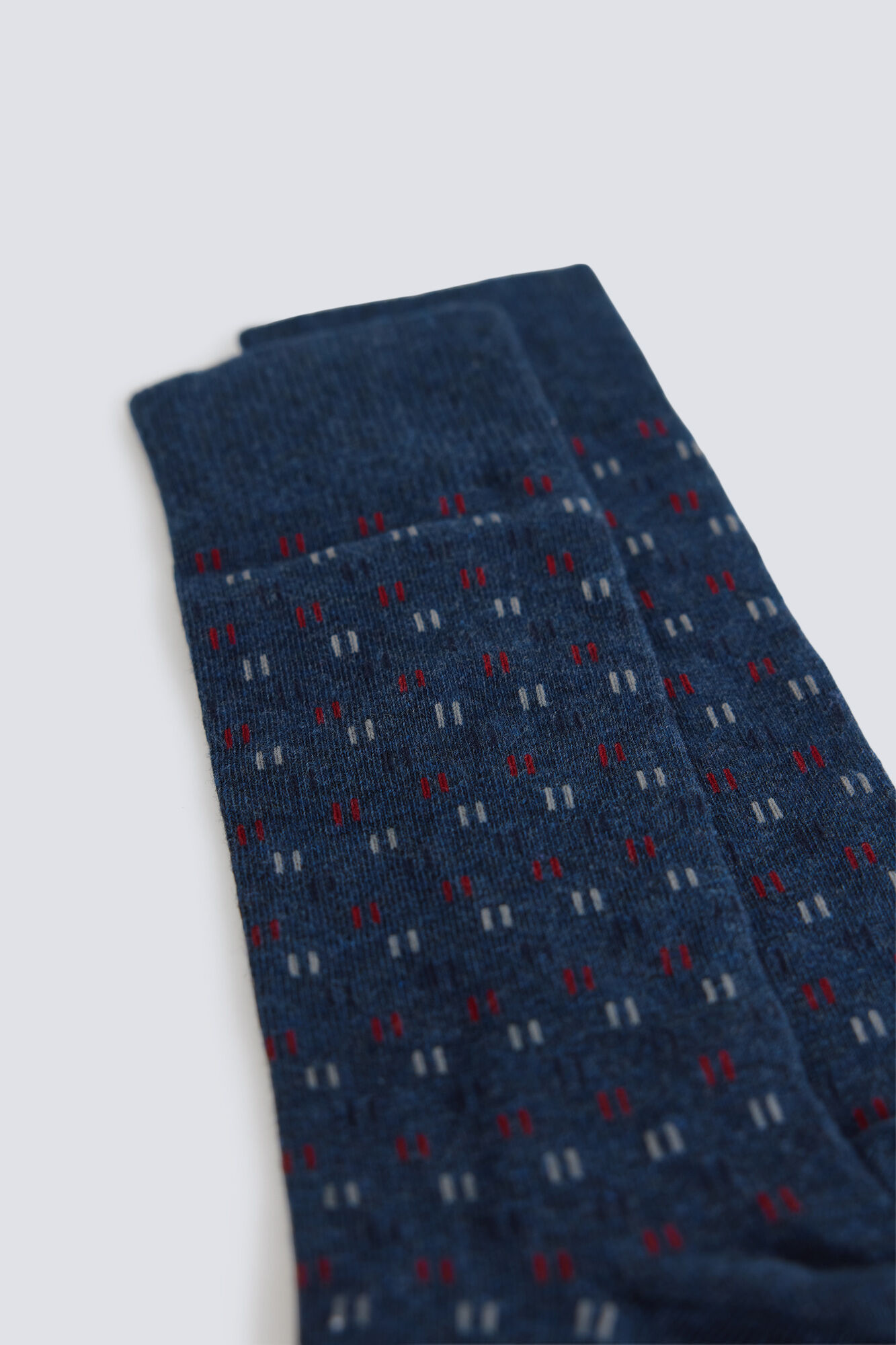 Springfield Long micro-embroidered sock