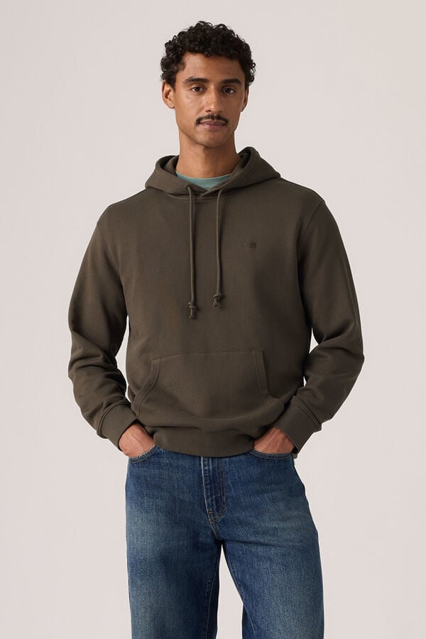 Levi's Hooded sweatshirt green