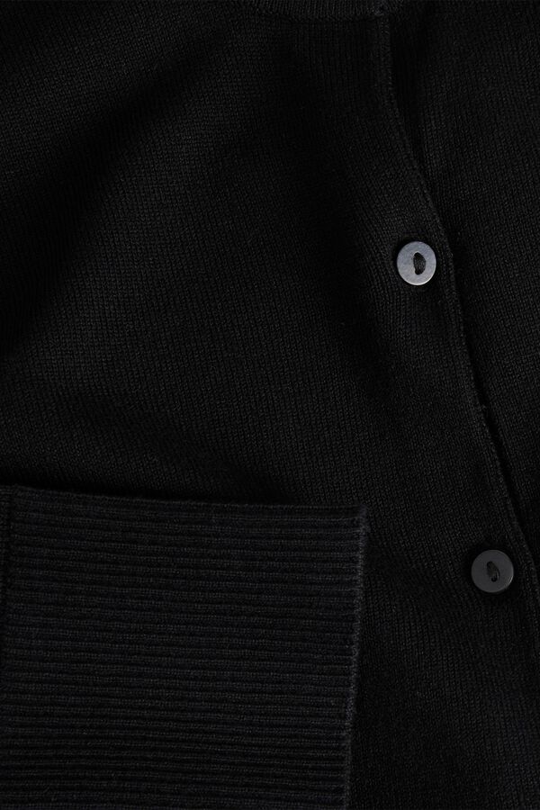 Jack & Jones Fine knit cardigan black