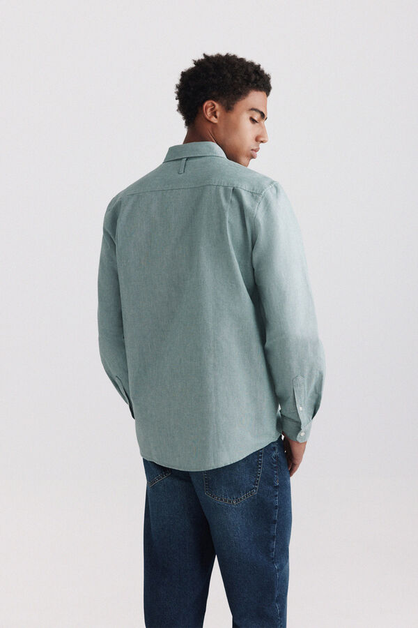 Springfield Oxford shirt green