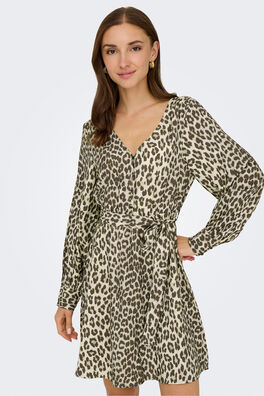 Vestido corto fluido