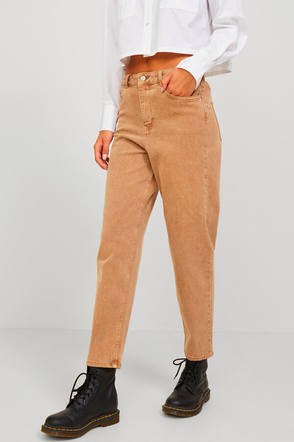 Jack & Jones Lisbon Mom Fit nude