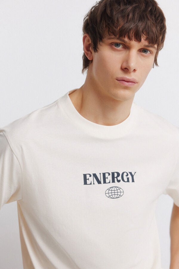 Springfield T-shirt ENERGY white
