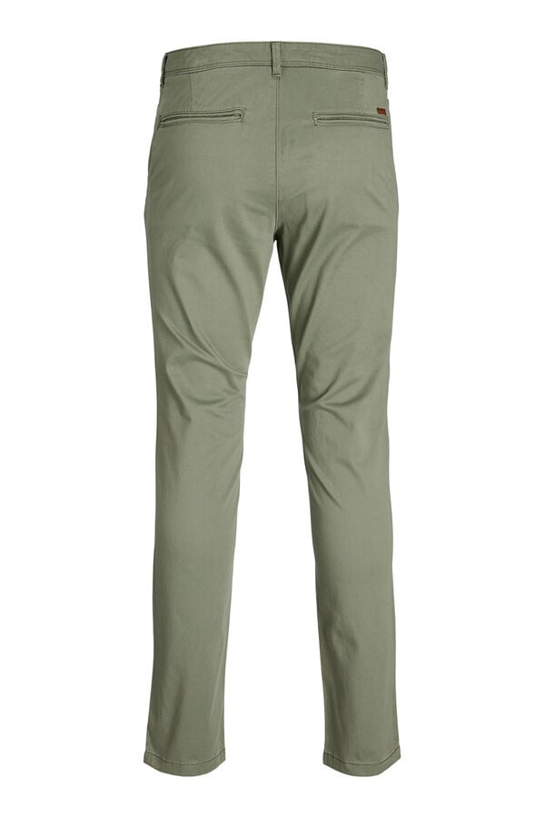Jack & Jones Pantal&oacute;n chino slim verde