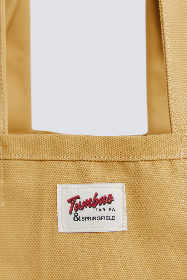 Springfield "Los locos" beach bar tote bag green