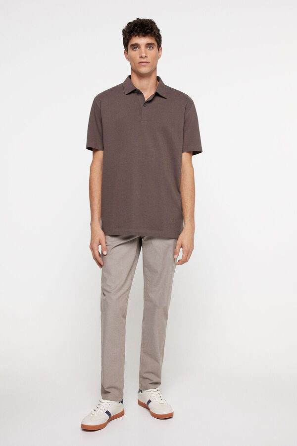 polo pique structure