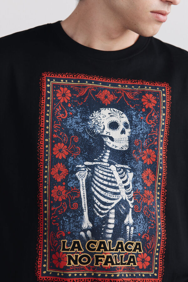 Springfield Calaca Day of the Dead T-shirt black