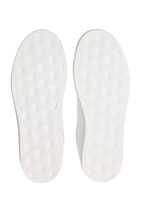 Calvin Klein Zapatilla de mujer con logo blanco