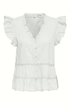 JDY Blusa com folhos