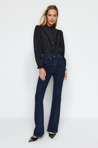 Trendyol Camisa de algod&oacute;n con detalles de encaje