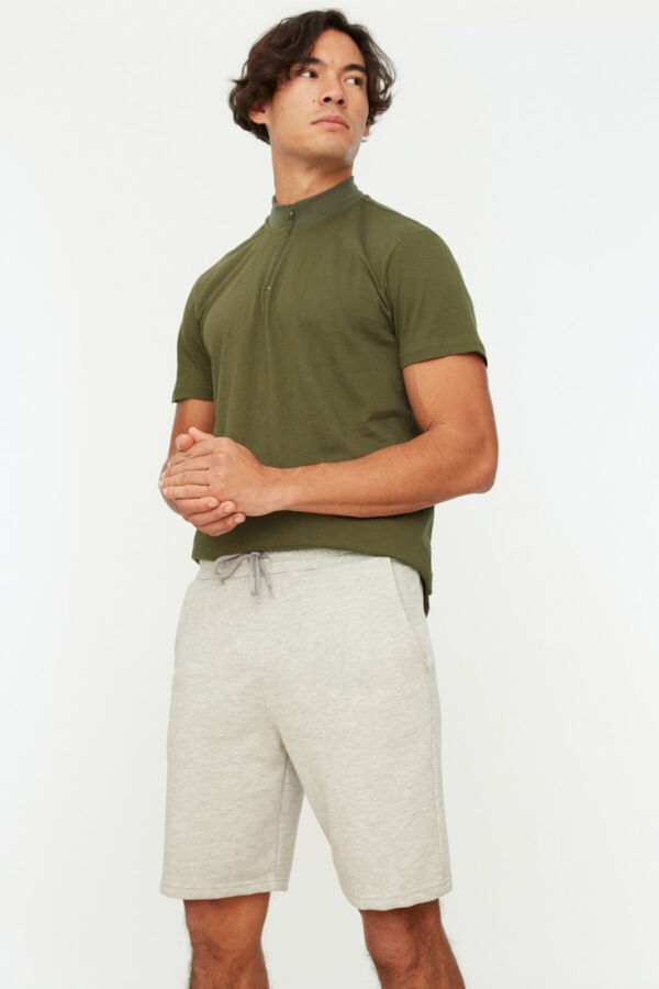 Trendyol Pack 2 bermudas jogger blanco