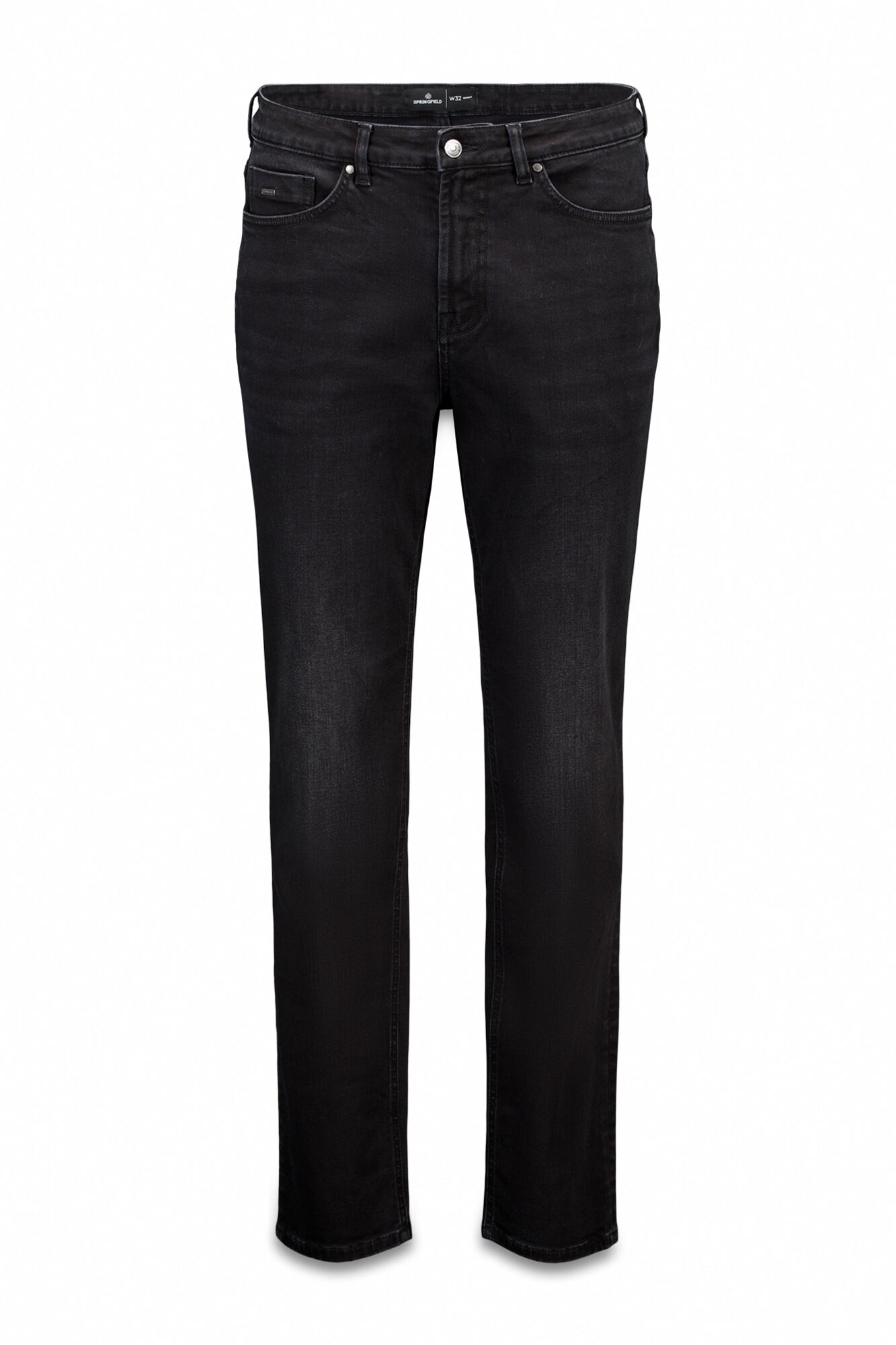 Springfield Jeans preto lavado skinny fit