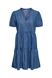 Only Kurzes flie&szlig;endes Kleid