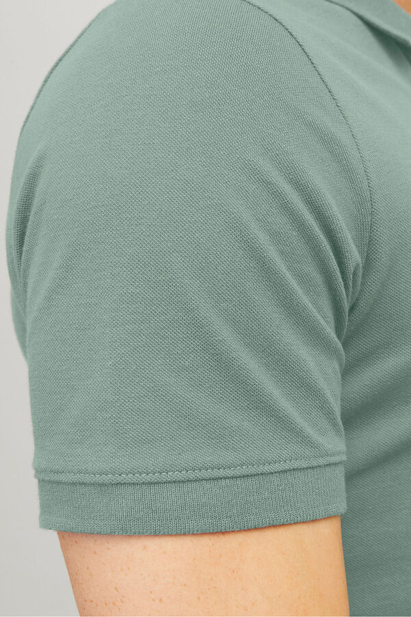 Jack & Jones Slim fit plain polo green
