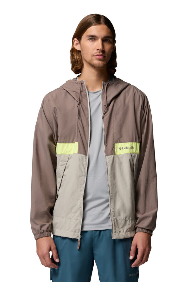 Columbia Hooded windbreaker nude