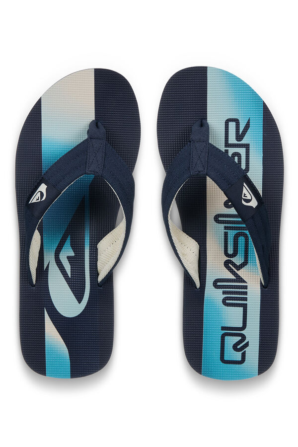 Quiksilver Canvas-Riemen-Sandalen Blau