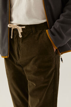 Springfield Chino kordbársony kényelmes zsinóros nadrág szín