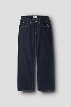 Name It Jeans wide fit de cintura alta