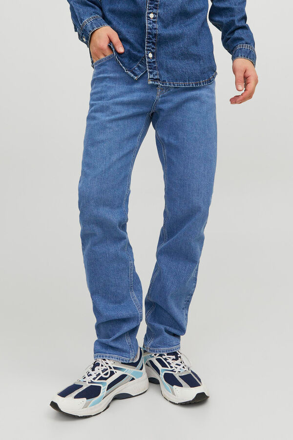Springfield Jeans tapered fit azulado