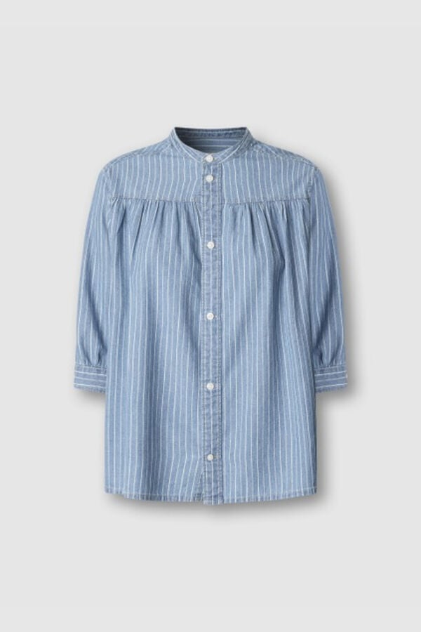 Pepe Jeans Camisa ligera vaquera azul