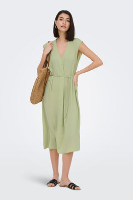 Vestido midi fluido