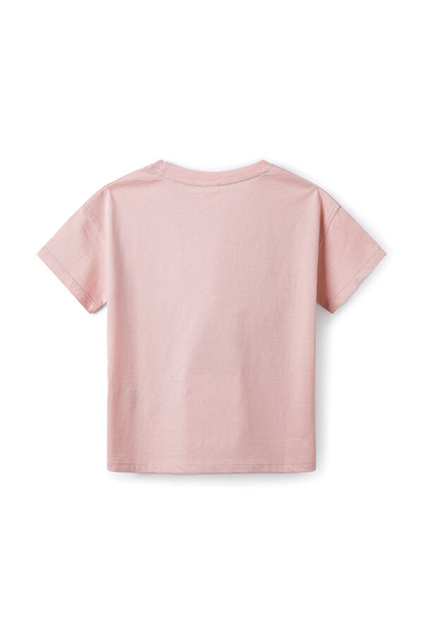 Springfield T-shirt hello sunshine menina rosa