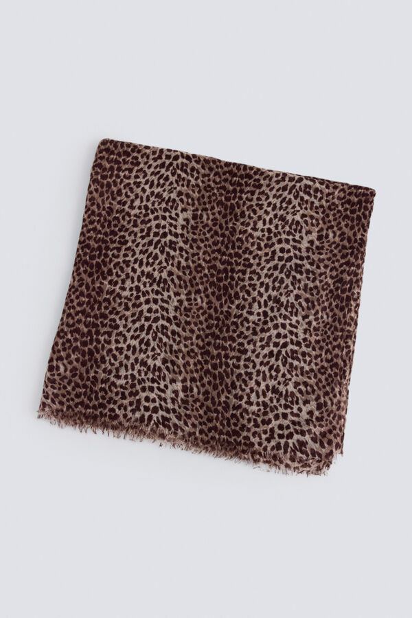 Springfield Printed spot scarf printed