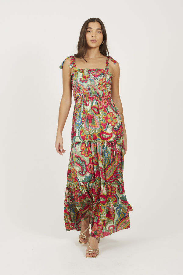 Vestido Estampado Vestidos Verano Springfield Vestido Informal