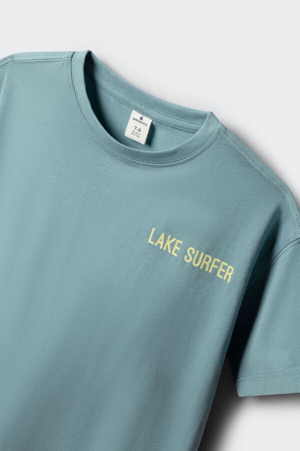 Springfield Kids T-shirt de manga curta "Lake Surfer" para menino estampado