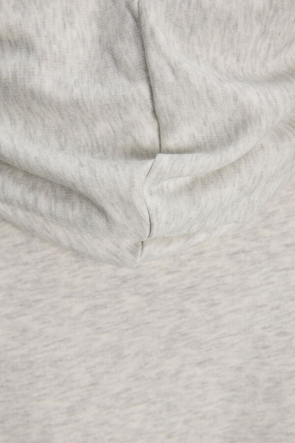 Jack & Jones Sudadera capucha algod&oacute;n suave blanco